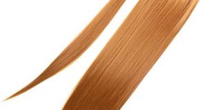 Pferdeschwanz, 60cm, 100g, glatt - nr.N-27S Dunkelblond - Haarteil Optisch wie Echthaar Extensions