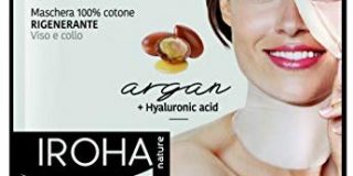 Iroha Gesicht und Halsmaske Argan, 1er Pack (1 x 1 St&uuml,ck)