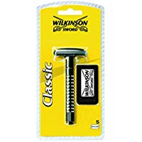 Wilkinson Sword Classic Herren Rasierer, mit 5 Klingen, 1 St