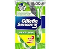 Gillette Sensor3 Sensitive Einwegrasierer 4+2 Packung