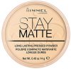 Rimmel London Stay Matte Long Lasting Pressed Powder Transparent