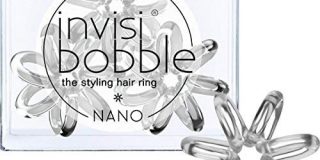 invisibobble Nano Crystal Clear, 1er Pack (1 x 3 St&uuml,ck)