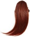 Love Hair Extensions Thermofiber Clip-In-Seitenpony Farbe 35 - Deep Kupfer, 1er Pack (1 x 1 St&uuml,ck)