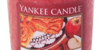 YANKEE CANDLE Sampler-Tarte Tatin 49g, Wachs, Rot, 4.5x4.5x5.3 cm