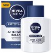 Nivea Men Protect & Care After Shave Balsam im 1er Pack (1 x 100 ml), Aftershave pflegt die Haut nach der Rasur, feuchtigkeitssp