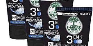 L'Arbre Vert Provitamin B5 Shampoo 3 in 1 f&uuml,r Herren, klein, 75 ml