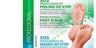 Fu&szlig,therapie SOS, n&auml,hrende, regenerierende Maske und aktiv gl&auml,ttendes Peeling, EVELINE