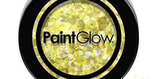 paintglow, geschoben Kosmetik Glitzer f&uuml,r Haar, Gesicht und K&ouml,rper, Gold Digger, 3&nbsp,G