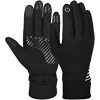 Vbiger Herren Touchscreen Handschuhe Winterhandschuhe Anti-Rutsch Outdoor Sport Handschuhe Fahren Radfahren Handschuhe mit Fleec