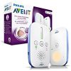 Philips Avent SCD501-00 Audio-Babyphone mit DECT-Technologie, Nachtlicht, Ger&auml,uschpegelanzeige, wei&szlig,-blau