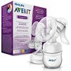 Philips Avent Komfort-Handmilchpumpe, inkl. Naturnah-Flasche, SCF330-20 transparent