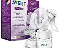 Philips Avent Komfort-Handmilchpumpe, inkl. Naturnah-Flasche, SCF330-20 transparent